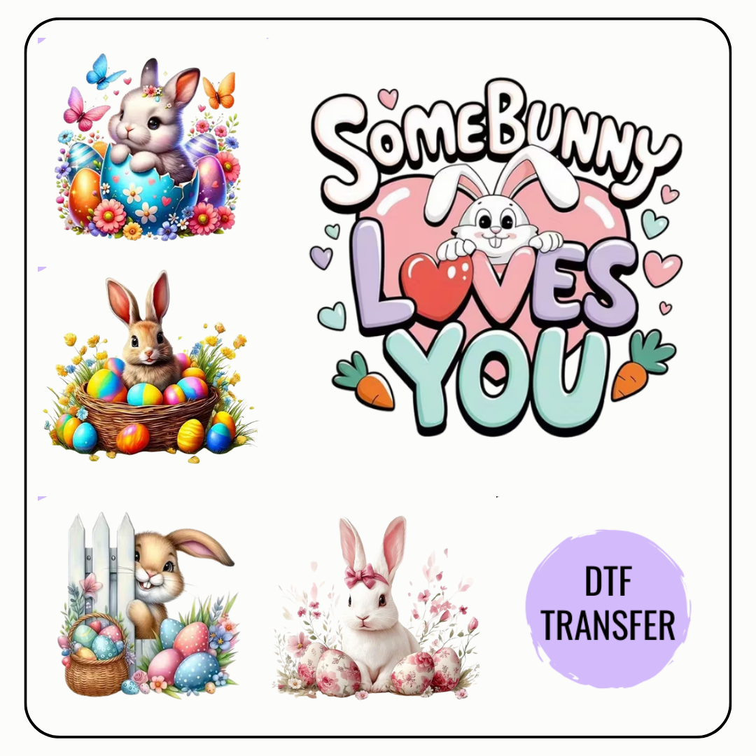 Easter DTF Iron On Transfers - Multiple Designs