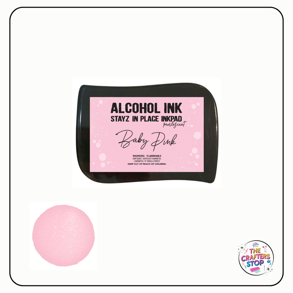 Couture Creations Pearlescent Alcohol Ink Stayz in Place Inkpad - Many Colours