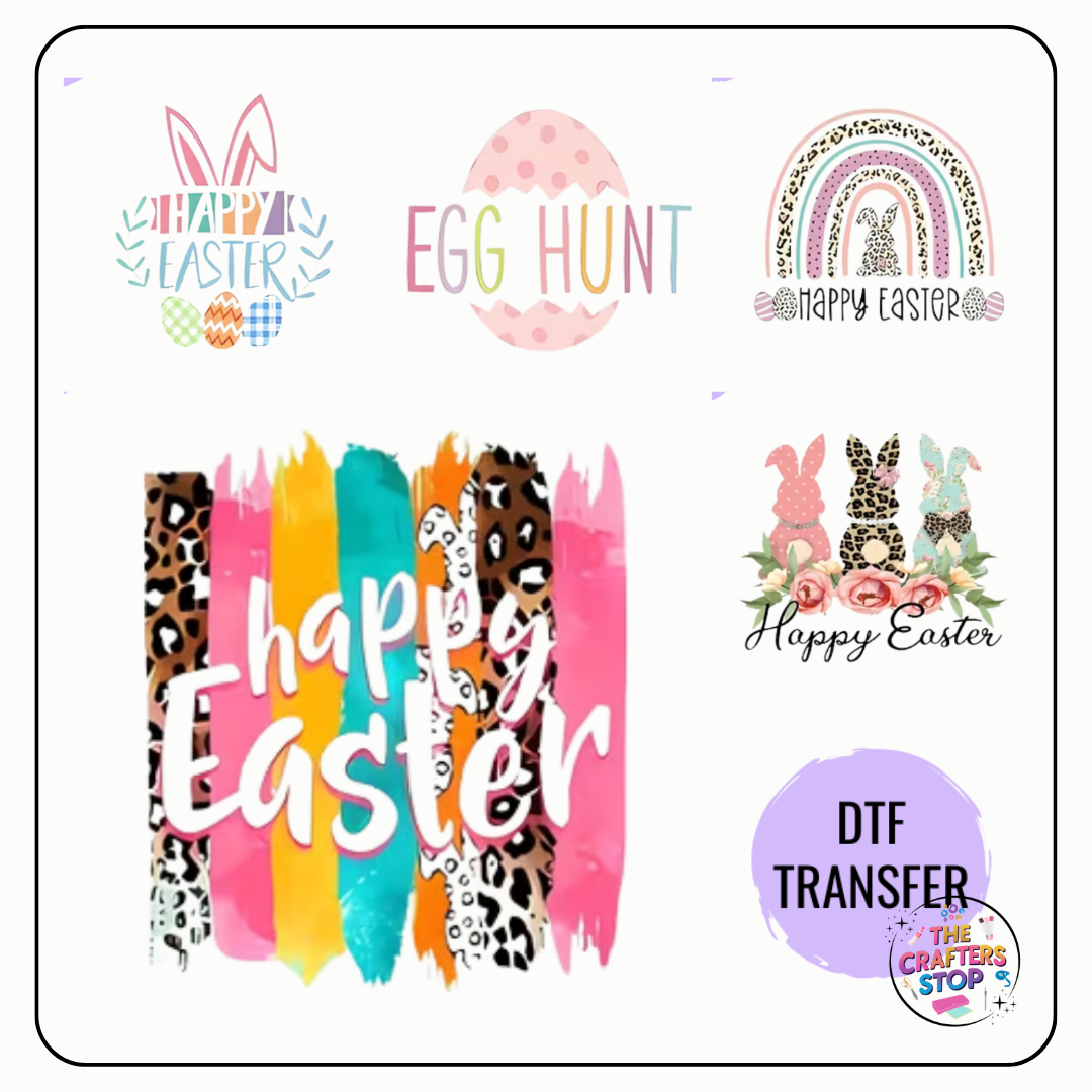 Easter DTF Iron On Transfers - Multiple Designs