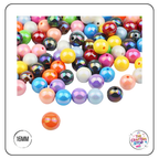 Large Acrylic Iridescent Beads - 14.5mm