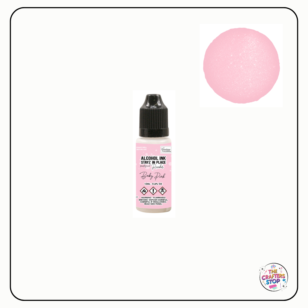 CC Pearlescent Alcohol Ink Stayz in Place Reinker (Refill) - Many Colours