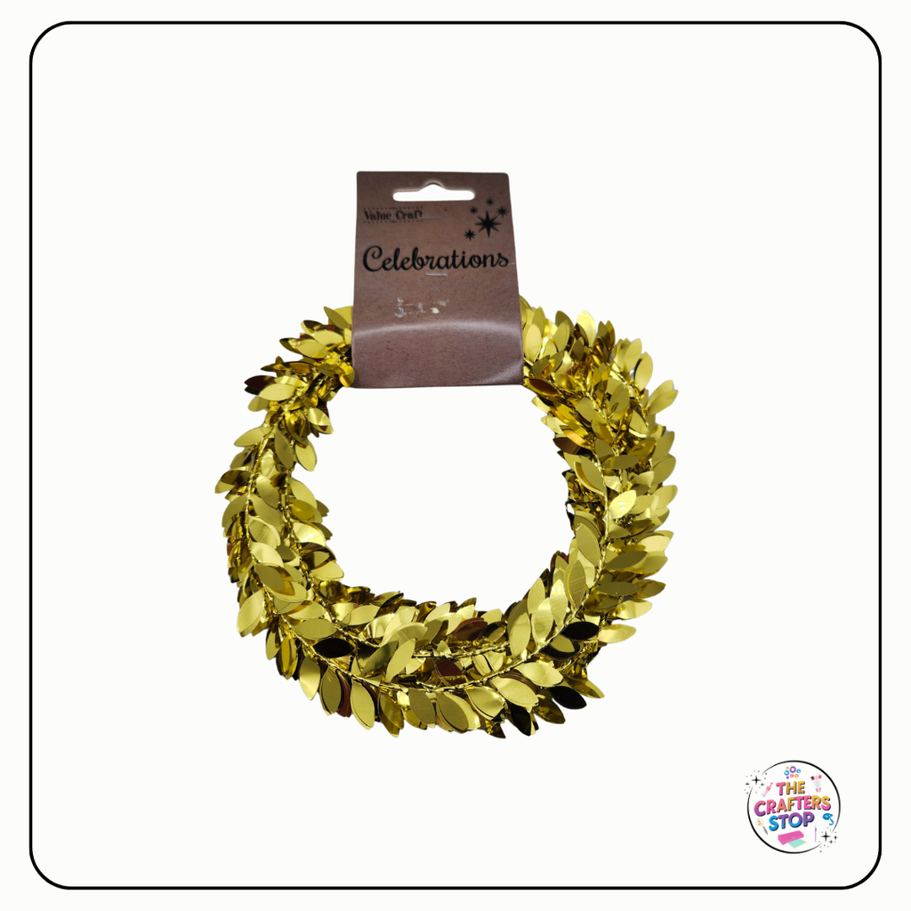 Celebrations Christmas Craft Tinsel Garland - 3m