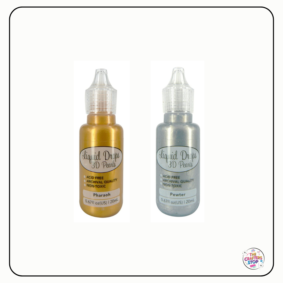 3D Pearl Liquid Drops 3D