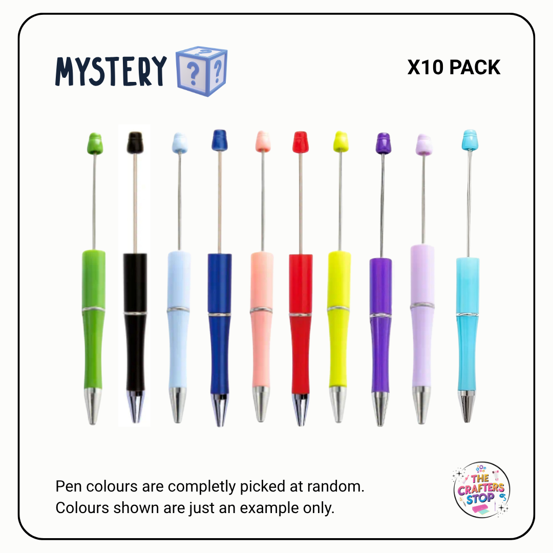 Mystery Pack of DIY Beadeable Pens (5 or 10)