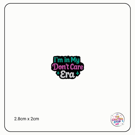 "Don't Care Era" Focal Beads