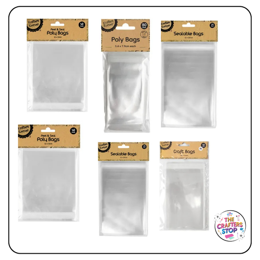 Clear Craft/Retail Bags