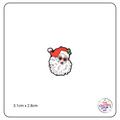 Christmas Santa Focal Beads