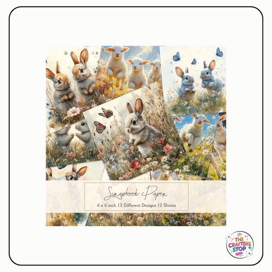 Whimsical Easter Design Paper Pad