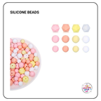 Mixed Pack of Silicone Beads