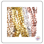 Heart Shaped Metallic Beads