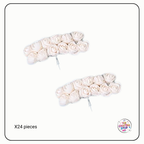 Handmade Foam Roses Flowers with Stems