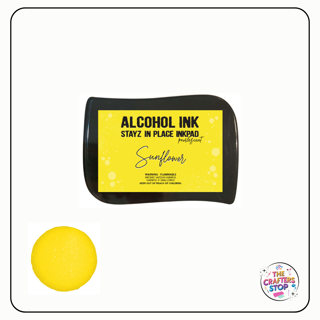 Couture Creations Pearlescent Alcohol Ink Stayz in Place Inkpad - Many Colours