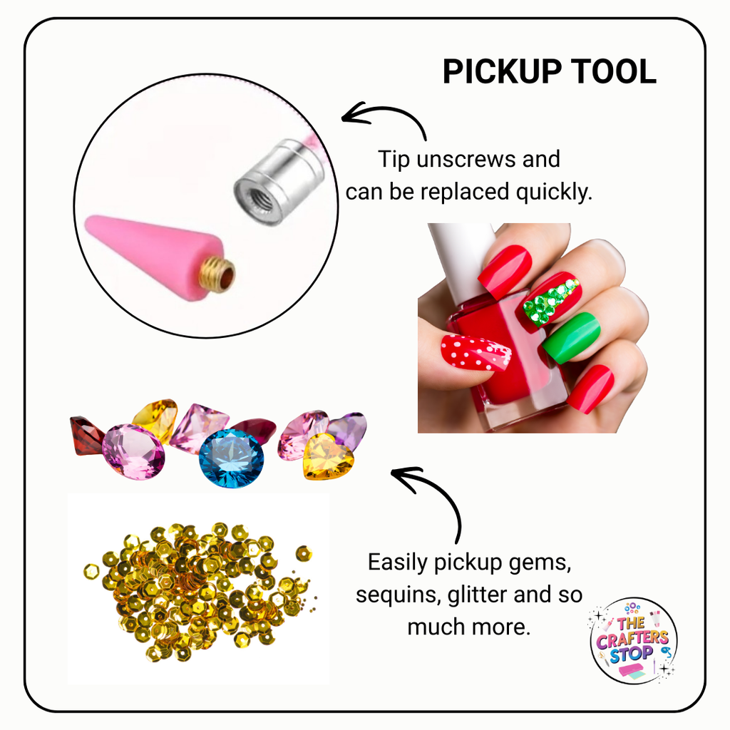 Rhinestone/Gem Picker/Dotting Tool - 2 Colours