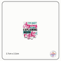 "I'm Not Arguing I'm Just Explaining Why I'm Right" Focal Beads