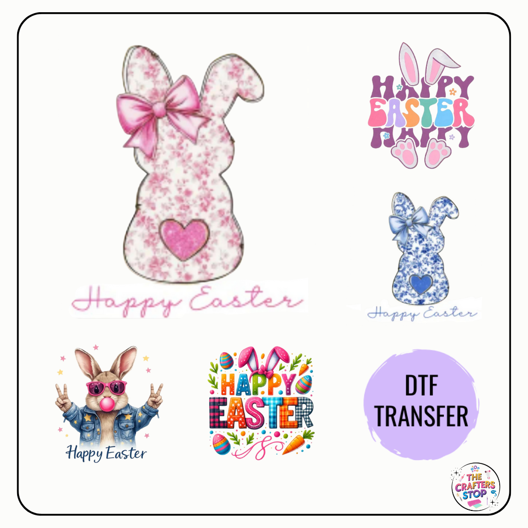 Easter DTF Iron On Transfers - Multiple Designs