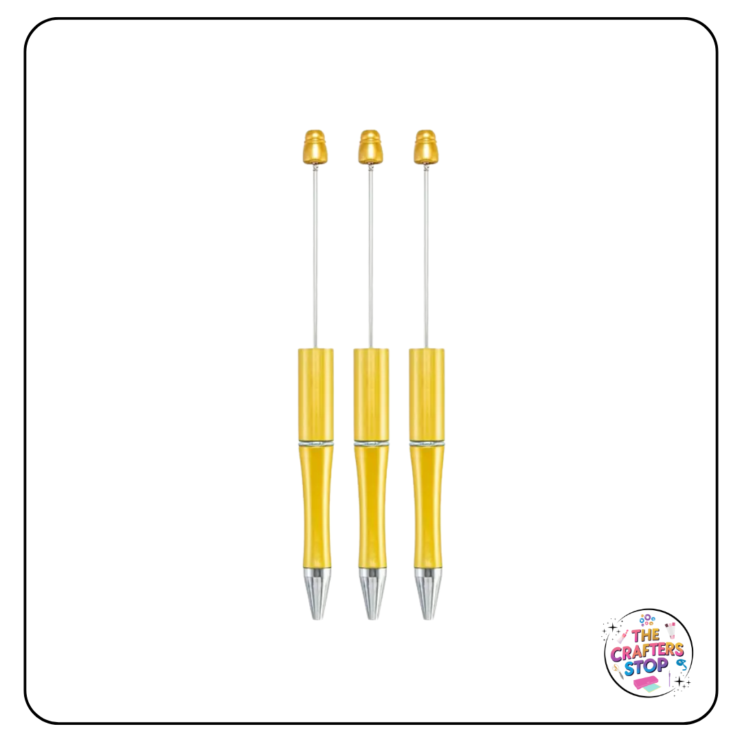 Metallic DIY Beadeable Pens