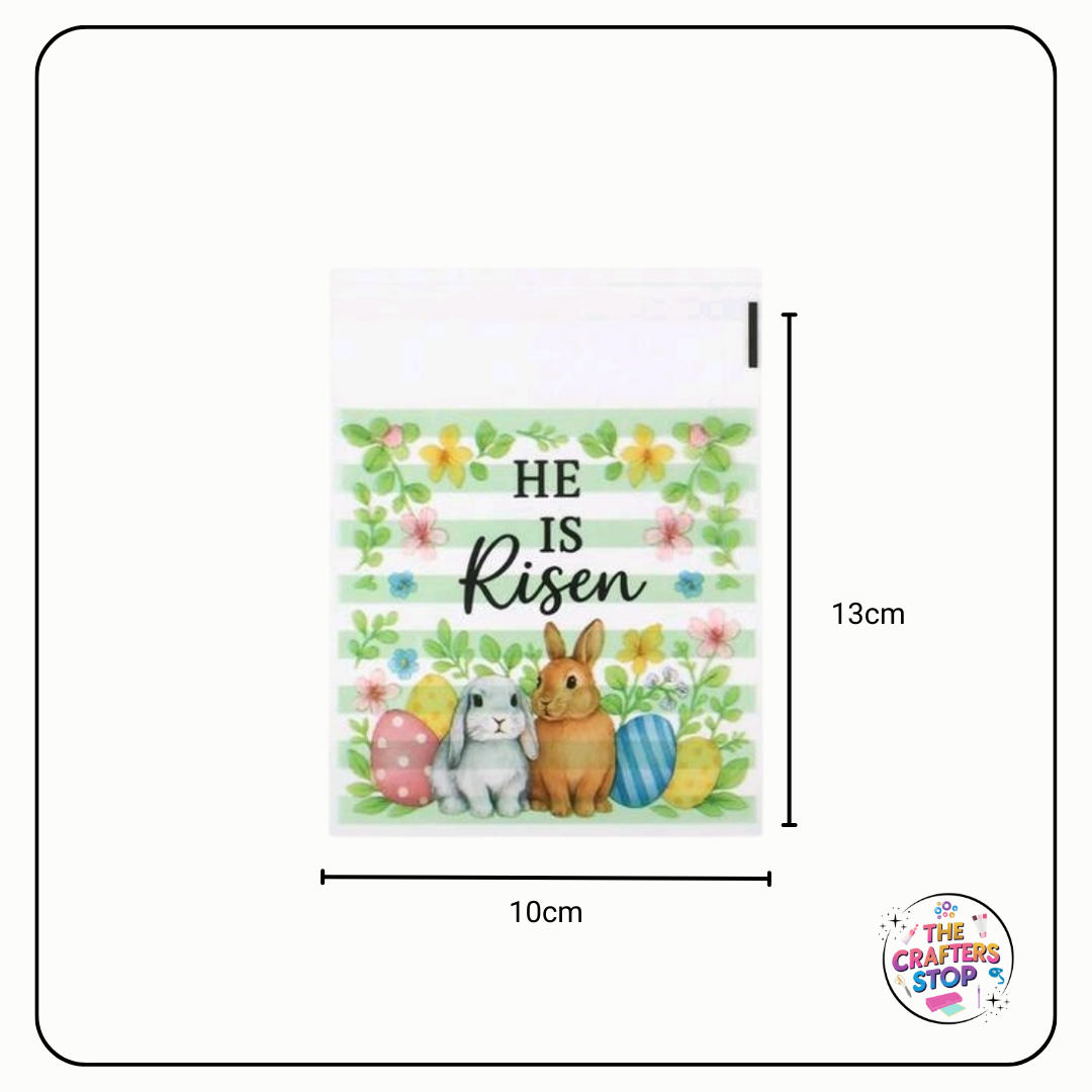 Sealable Easter Designed Treat Bags