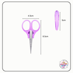 Precision Stainless Steel Scissor with Cap