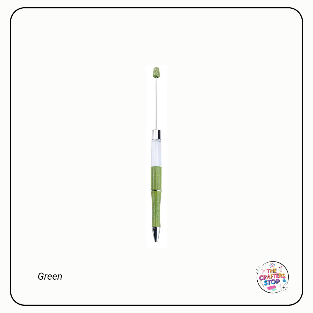 Long DIY Beadeable Pen With Fillable Tube