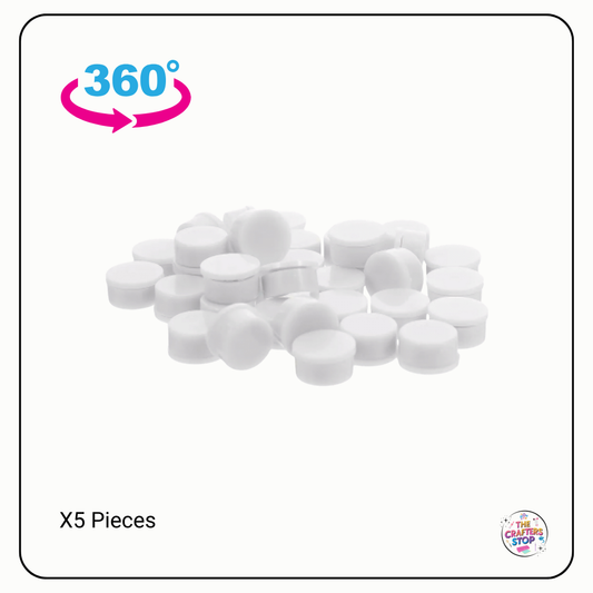 Mini Roating Spinner Mechanisms for Card Making (X5 Pack)