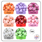 Large Acrylic Iridescent Beads - 14.5mm