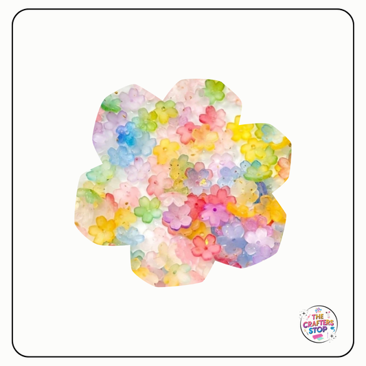 Flower Shaped Bead Frames/Caps