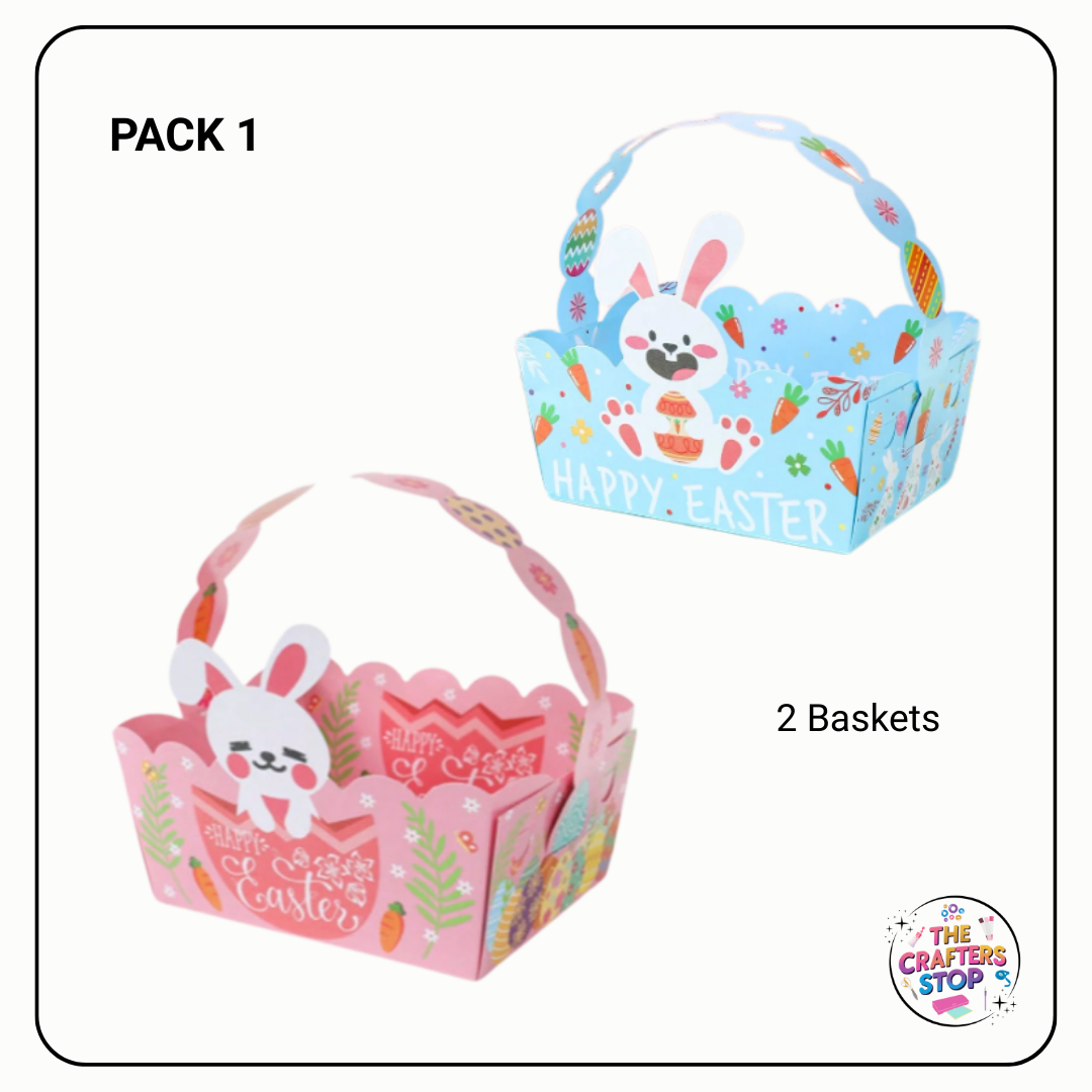 Easter Designed Mini Treat Baskets
