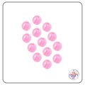 Transparent Coloured Jelly Beads