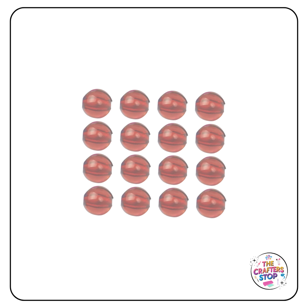 Transparent Coloured Jelly Beads