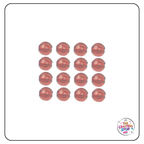 Transparent Coloured Jelly Beads