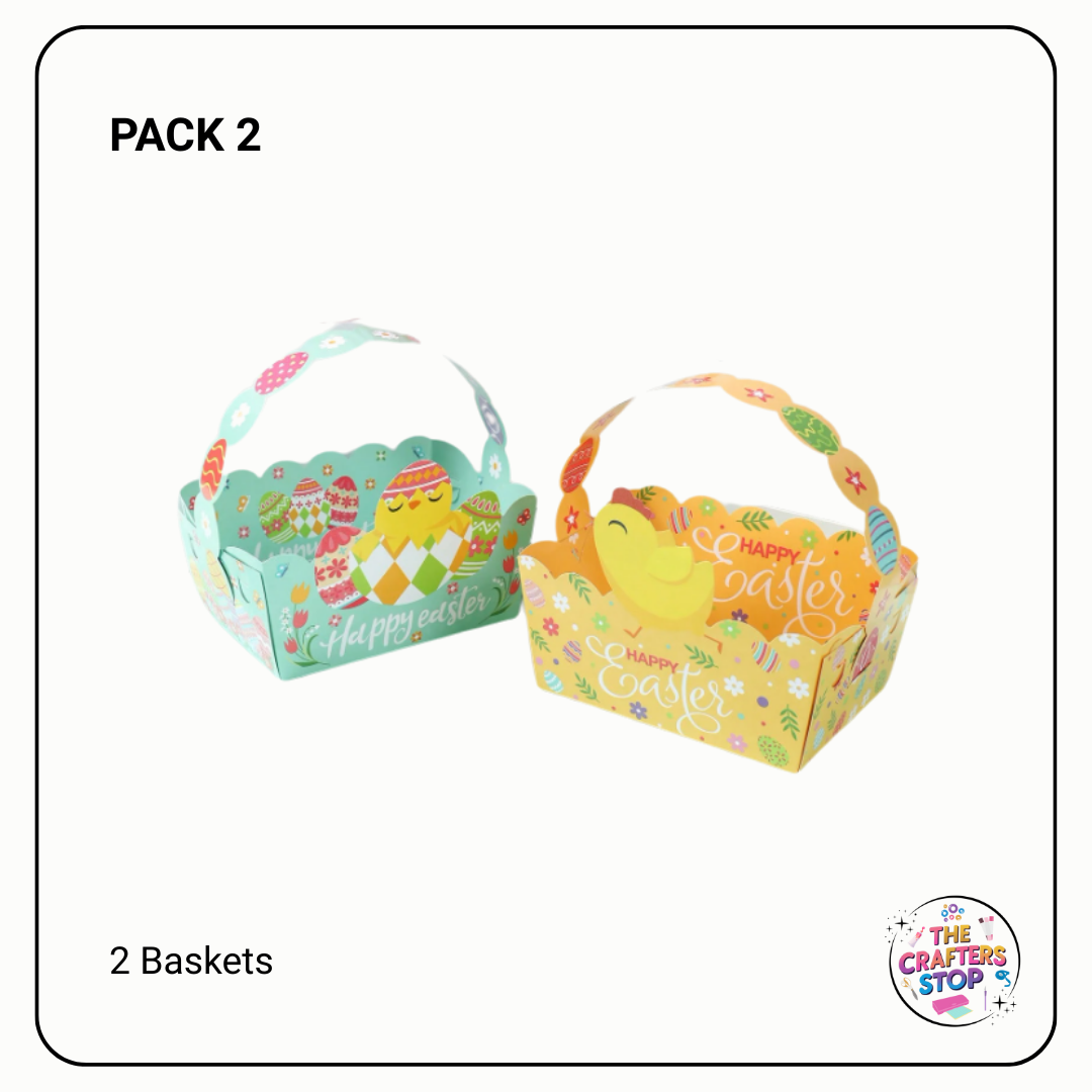 Easter Designed Mini Treat Baskets