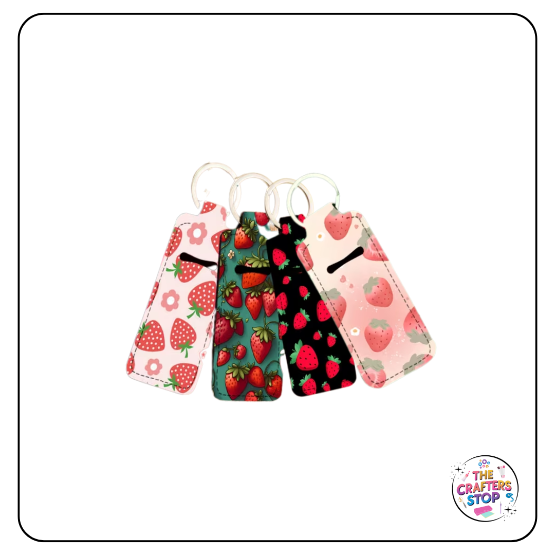 Strawberry Themed Chapstick/Lipbalm Holders