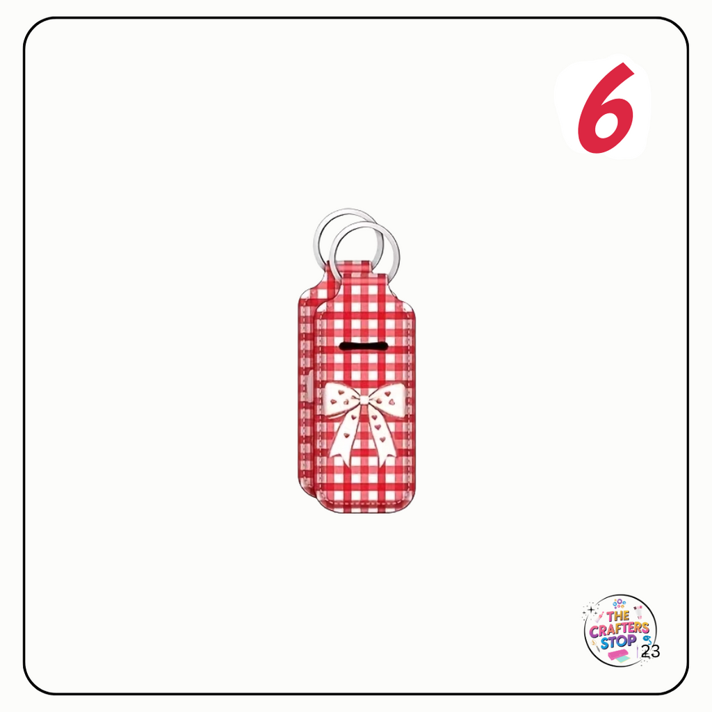 Red Bow Themed Chapstick/Lipbalm Holders