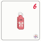 Red Bow Themed Chapstick/Lipbalm Holders