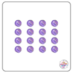 Transparent Coloured Jelly Beads