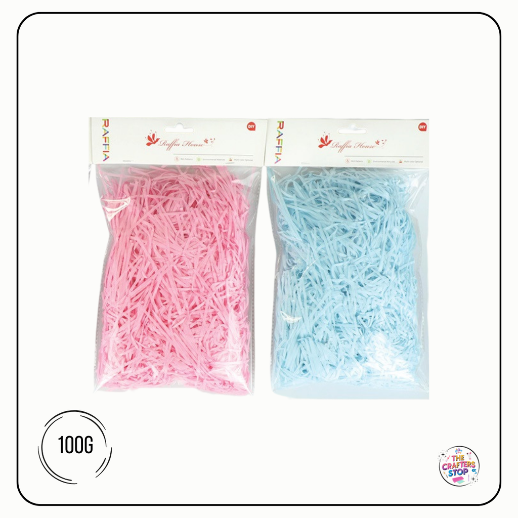 100g Shredded Raffia Tissue Paper