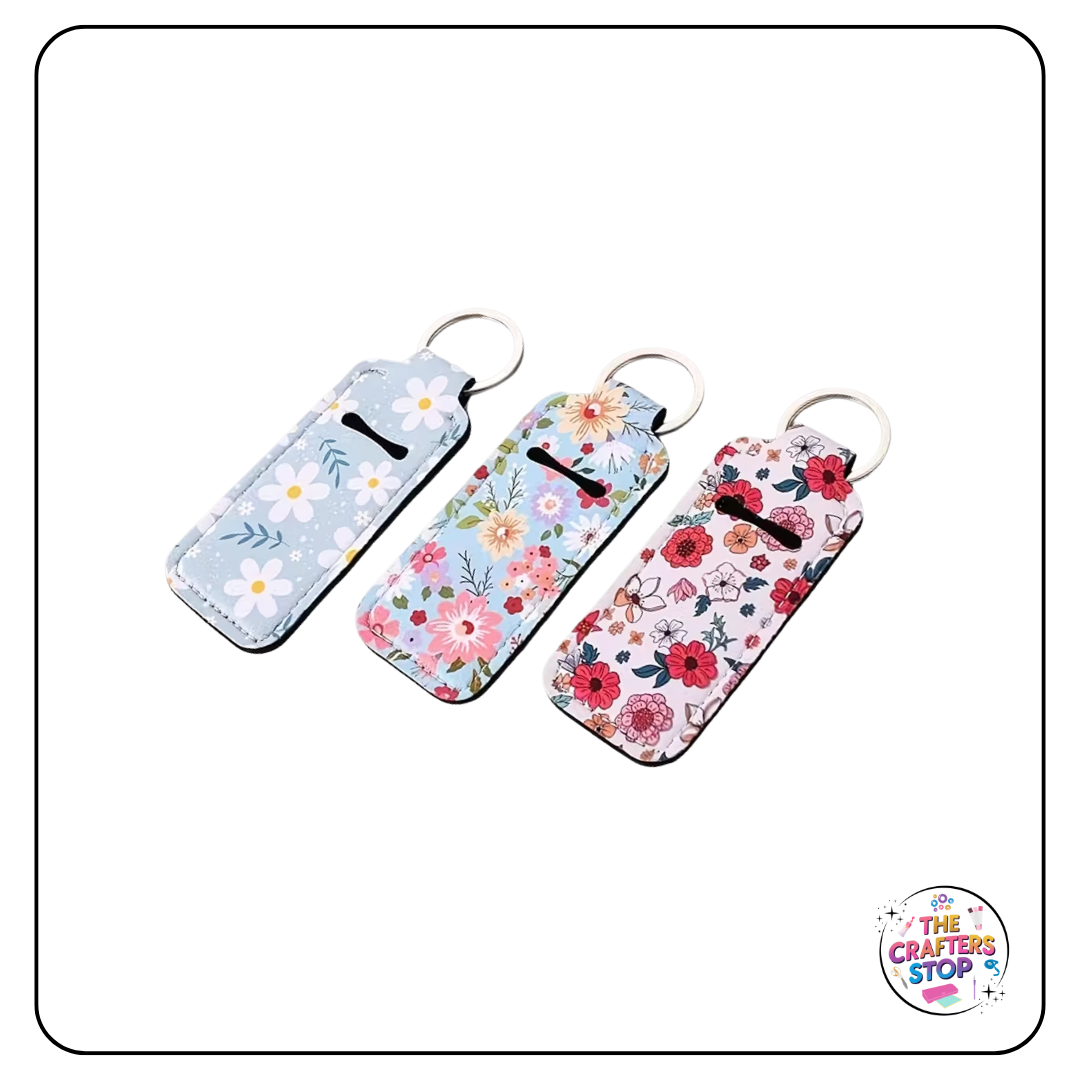 Floral Themed Chapstick/Lipbalm Holders
