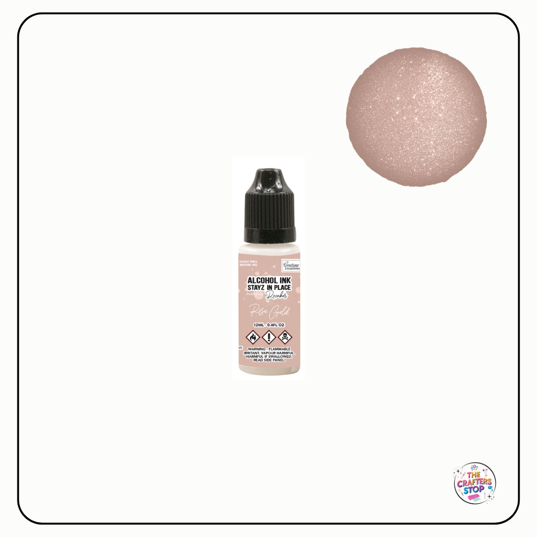 CC Pearlescent Alcohol Ink Stayz in Place Reinker (Refill) - Many Colours