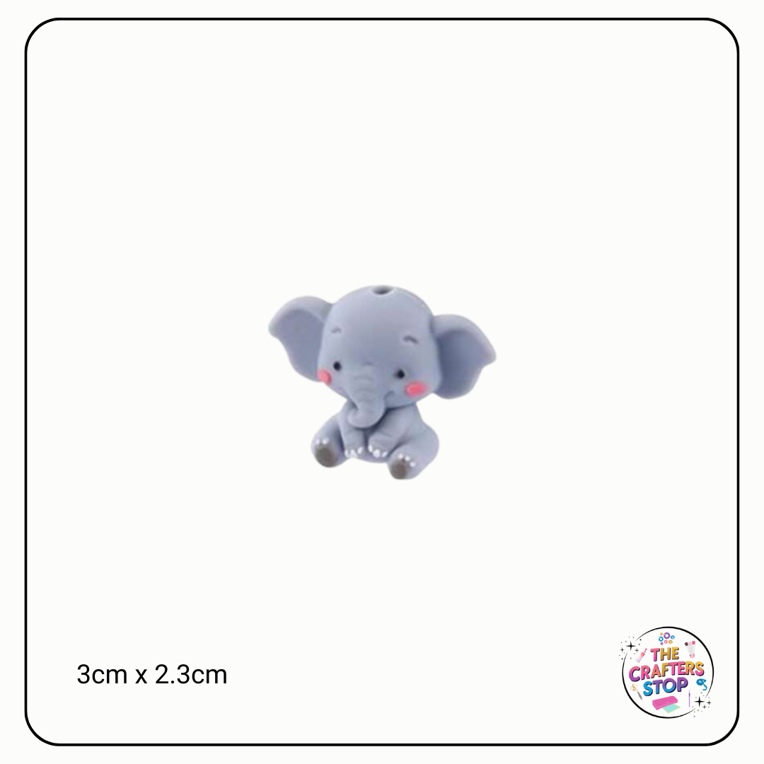 Elephant Focal Beads