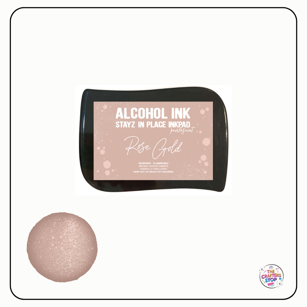 Couture Creations Pearlescent Alcohol Ink Stayz in Place Inkpad - Many Colours