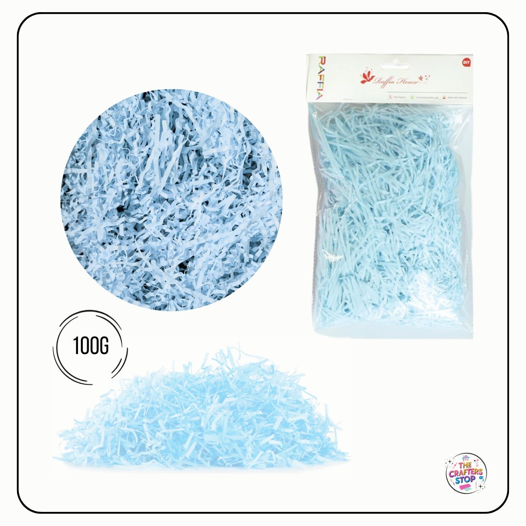 100g Shredded Raffia Tissue Paper