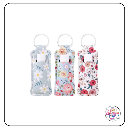 Floral Themed Chapstick/Lipbalm Holders