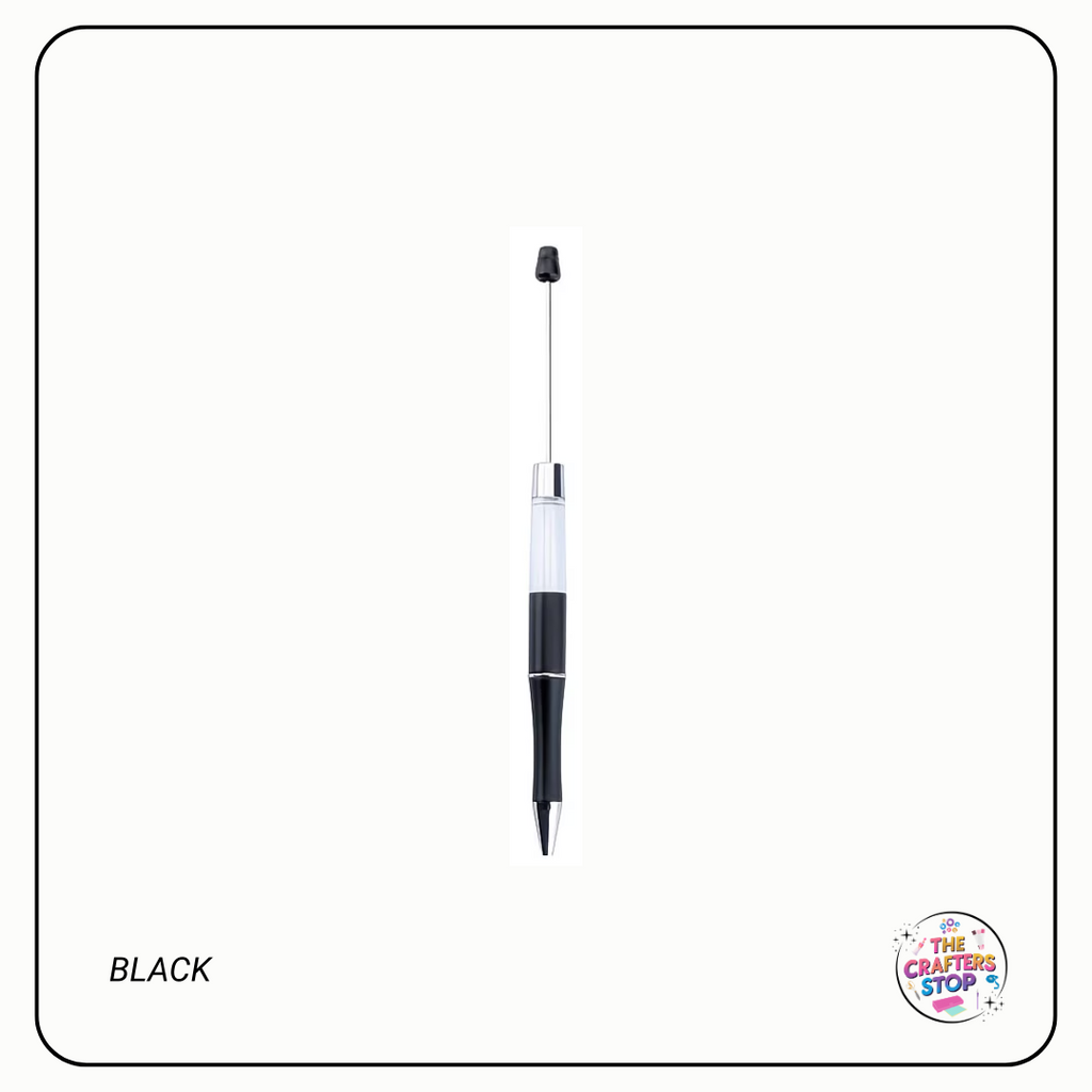 Long DIY Beadeable Pen With Fillable Tube