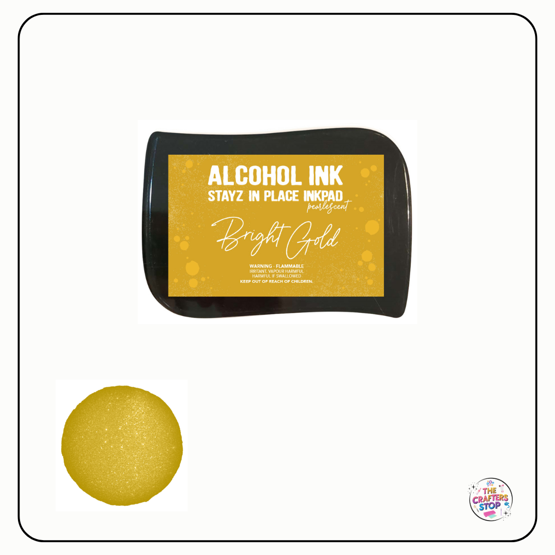 Couture Creations Pearlescent Alcohol Ink Stayz in Place Inkpad - Many Colours