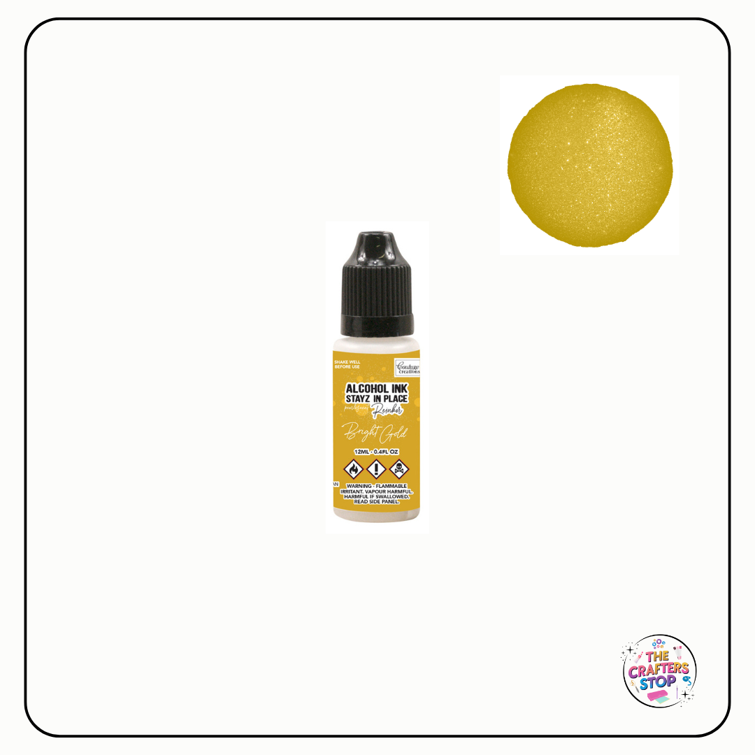 CC Pearlescent Alcohol Ink Stayz in Place Reinker (Refill) - Many Colours