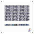 Self Adhesive Vinyl Pattern Roll - Vintage Tiles