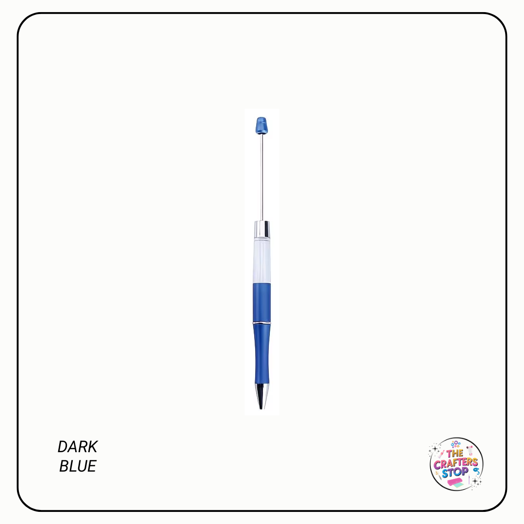 Long DIY Beadeable Pen With Fillable Tube