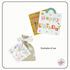 DIY Square Cards and Envelopes - White
