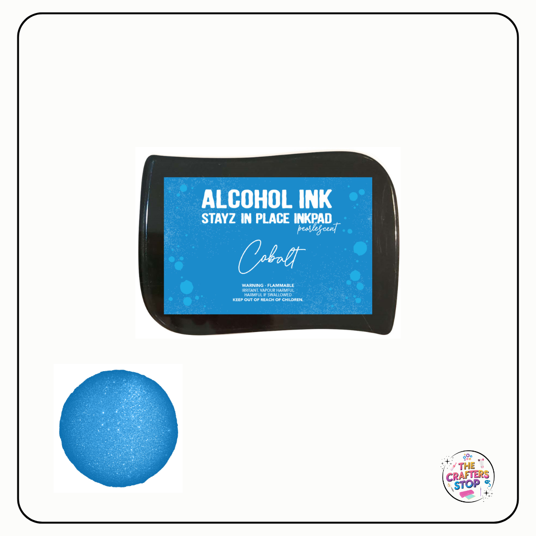 Couture Creations Pearlescent Alcohol Ink Stayz in Place Inkpad - Many Colours