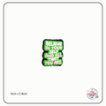 "Believe in Yourself" Focal Beads